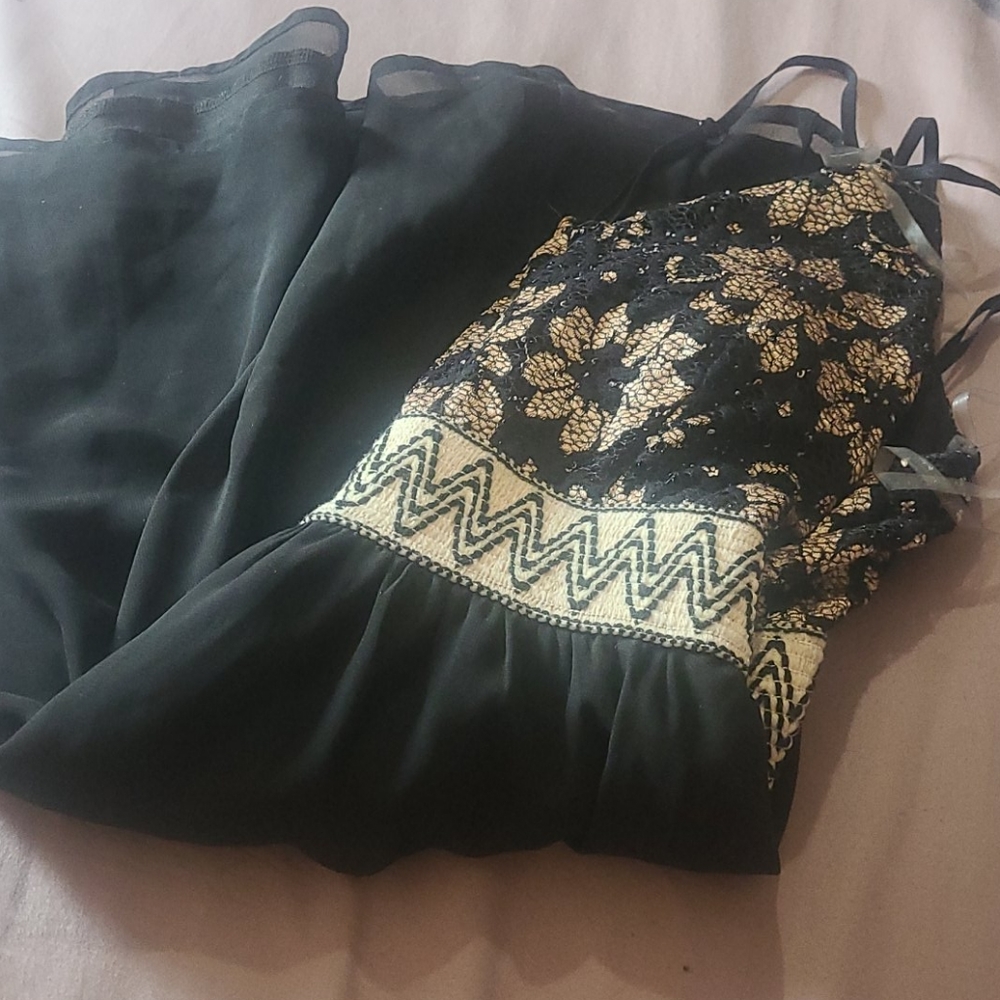 Black Floral dress